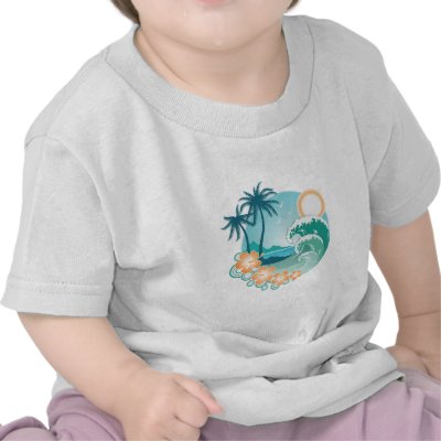 Tropical Island t-shirts