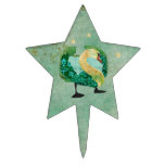 Tropical Jade Swan Cake Pick