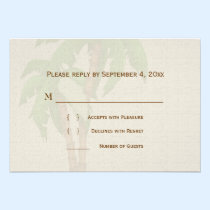 Tropical Kim RSVP invitations