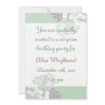 Tropical Ladies Birthday Invitation