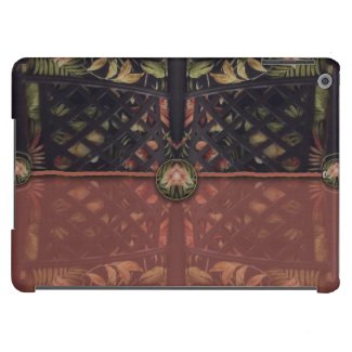 Tropical Latticework Clutch iPad Air Covers