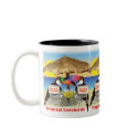 TROPICAL LOVEBIRDS mugs