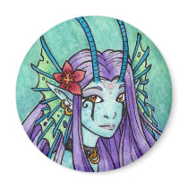 Tropical mermaid magnet by thedancingemu Tropical mermaid magnet