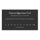 Tropical & Modern Customer Appreciation Card Business Card Template