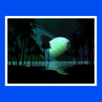 Tropical Moon of Thetis Posters