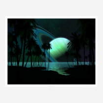 Tropical Moon of Thetis Posters