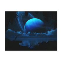 Tropical Moon Postcard by digitalblasphemy Tropical Moon Postcard