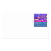 Tropical Morning – Magenta and Turquoise Paradise Business Cards