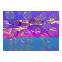 Tropical Morning – Magenta and Turquoise Paradise cards