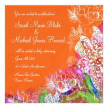 Tropical Oasis Invitation
