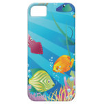 Tropical Ocean Floor with Fish - Customizable! iPhone 5 Case