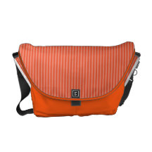Tropical orange / mango striped bag messenger bag
