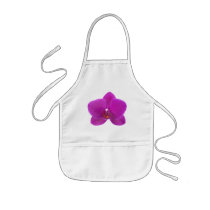 Tropical Orchid Flower aprons