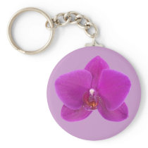 Tropical Orchid Flower keychains