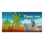 Tropical Palm Tree Photo Cards