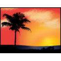Tropical Palm Tree stamp