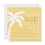 Tropical Palm Tree Wedding Invitation