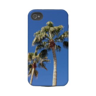 Tropical Palm Trees Vacation iPhone 4 Case