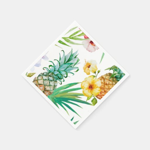 Tropical Paper Napkins Zazzle