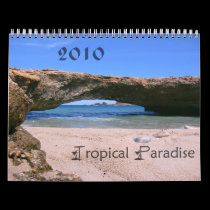 Tropical Paradise 2010 Calendar calendars