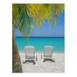 Tropical paradise beach in the Caribbean Postcards
