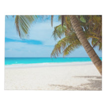 Tropical Paradise Beach Memo Notepads