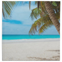 Tropical Paradise Beach Napkin