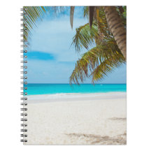 Tropical Paradise Beach Notebooks