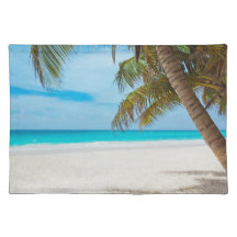Tropical Paradise Beach Placemats