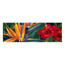 Tropical Paradise Bookmark Business Cards