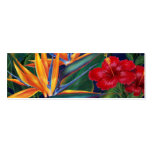 Tropical Paradise Bookmark Business Cards