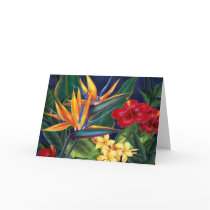 Tropical Paradise Greeting Cards