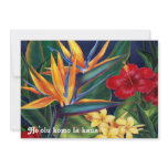 Tropical Paradise Luau Invitations