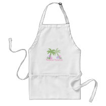 tropical paradise screen aprons