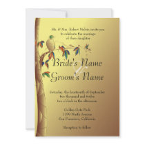 Tropical Paradise Wedding Invitation