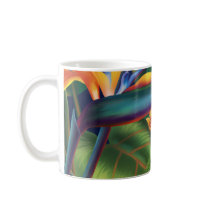 "Tropical Paradise" Wrapped Plumeria Mug