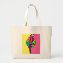 Tropical Parrot Bag
