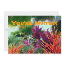 Tropical Party Invitation by HawaiianParadise Tropical Party Invitation