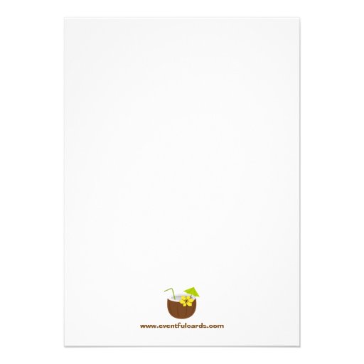 Tropical Party Invitation