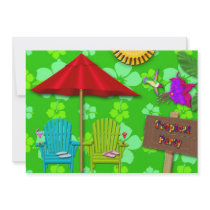 Tropical Party Invitation -  Beach