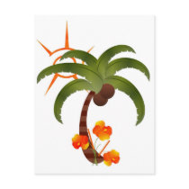 Tropical Party Postcard