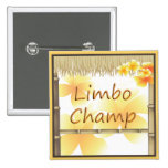 Tropical Party Tiki Hut  Limbo Champ Button