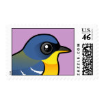 Tropical Parula Postage Stamps