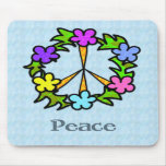 Tropical Peace Sign Mouse Pad mousepads