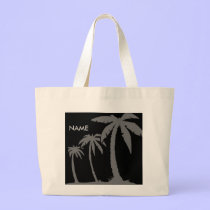 Tropical Personalized Tote bags