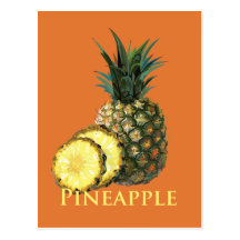Tropical Pineapple Post Card