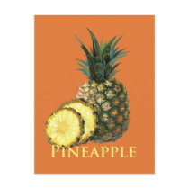 Tropical Pineapple postcards by aproducetrail Tropical Pineapple postcards