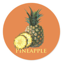 Tropical Pineapple stickers by aproducetrail Tropical Pineapple stickers