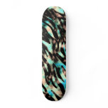 Tropical Print Skate Board Deck