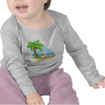 tropical pug t shirts